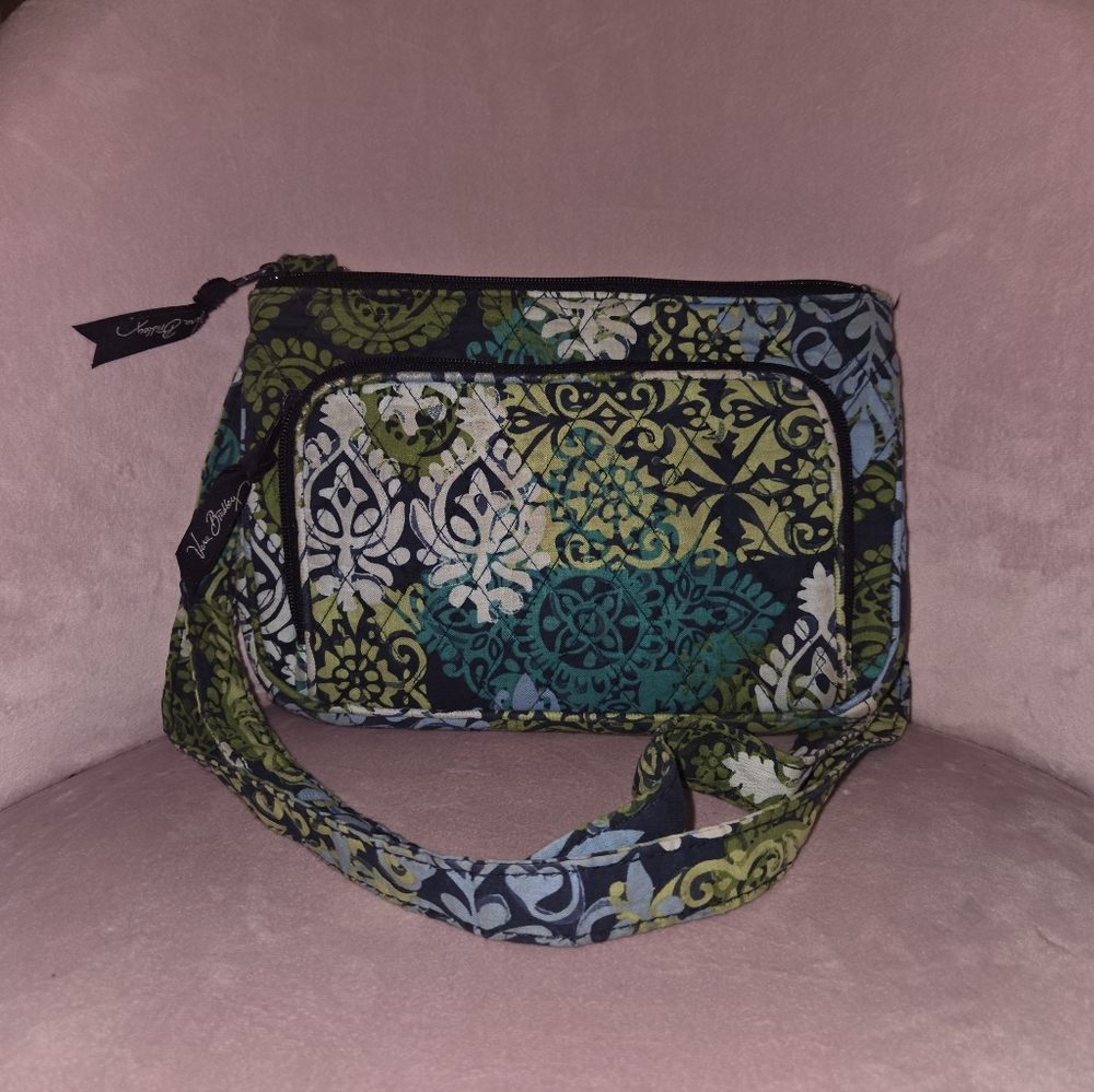 Vera Bradley Green and Blue Patterned Bag